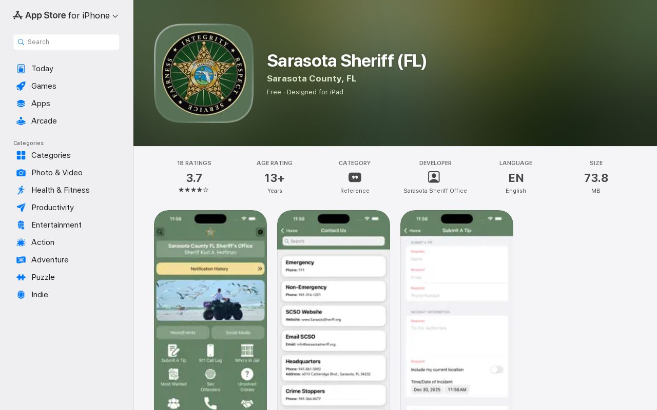Sarasota County released inmate mugshot app listing